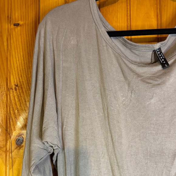 By Johnny Light Gray Long Sleeve Top - Picture 4 of 6